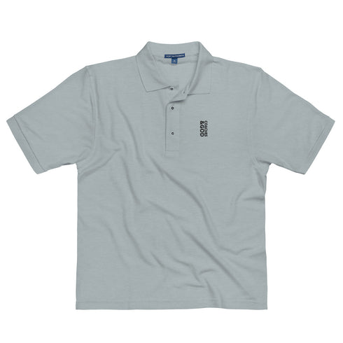 1STAR Coaches &God Vertical Onyx Men'S Premium Polo